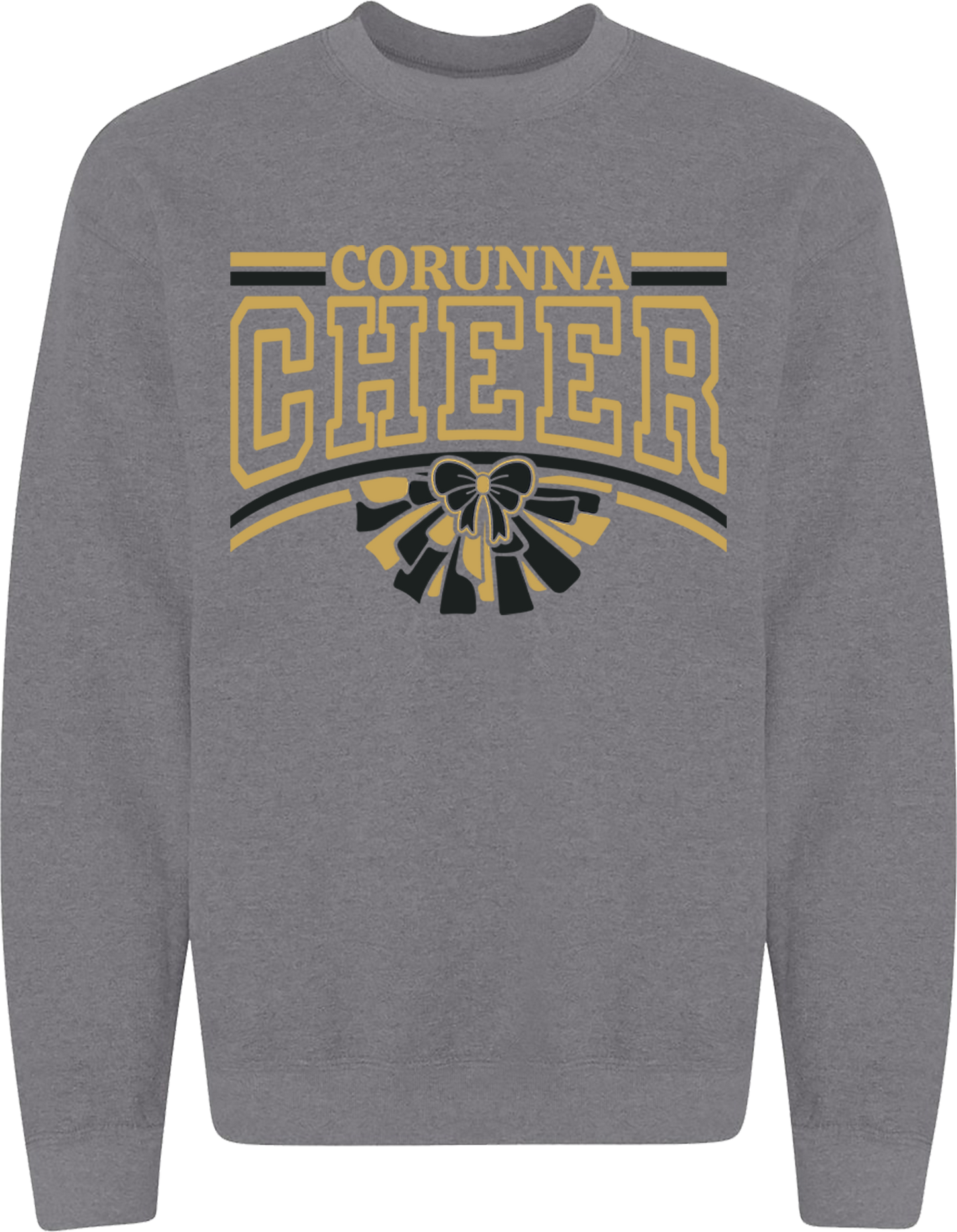 Corunna Youth Cheer Unisex Adult and Youth Crewneck Sweatshirts