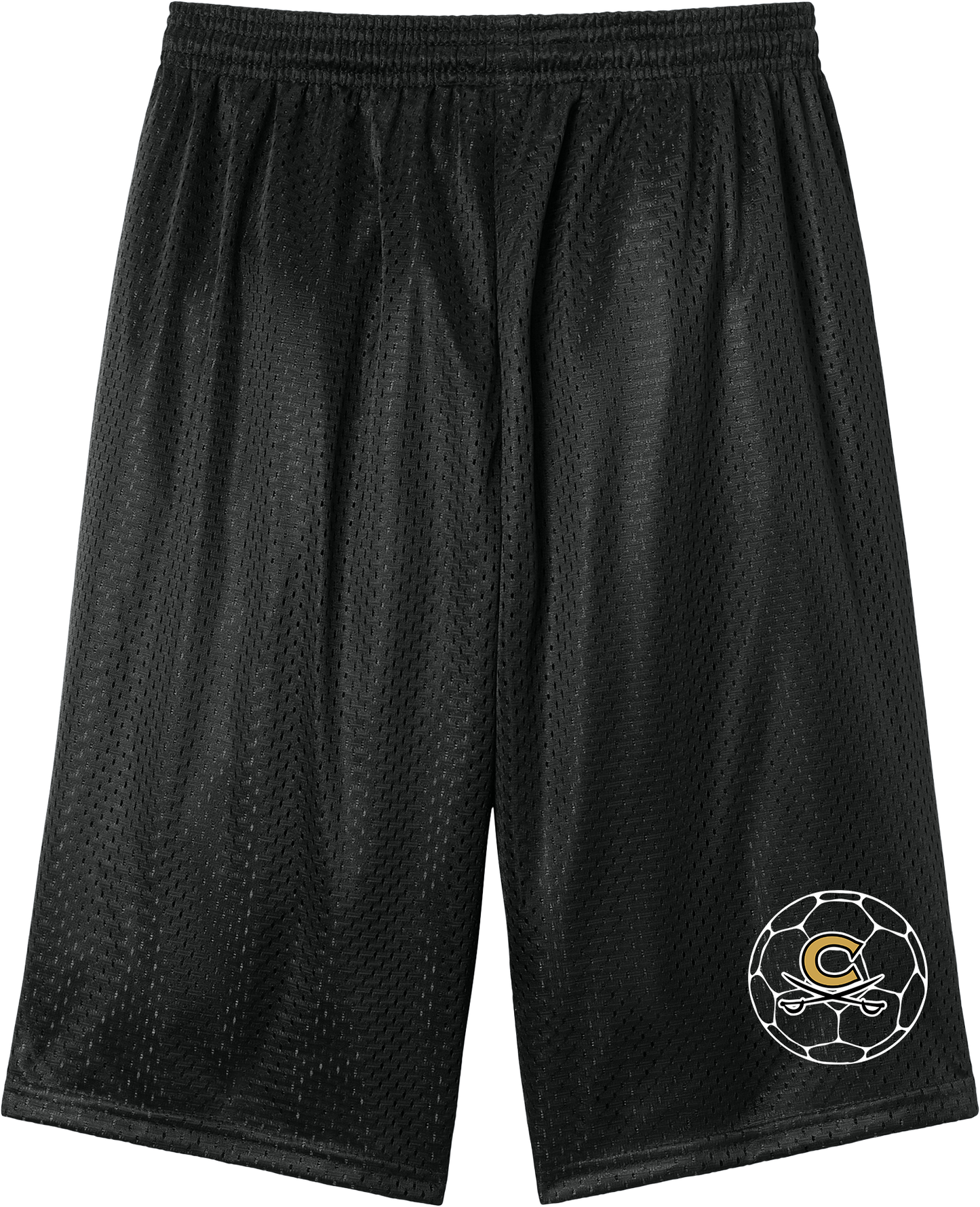 Corunna Boys Soccer Black Sport-Tek PosiCharge Shorts with Pockets