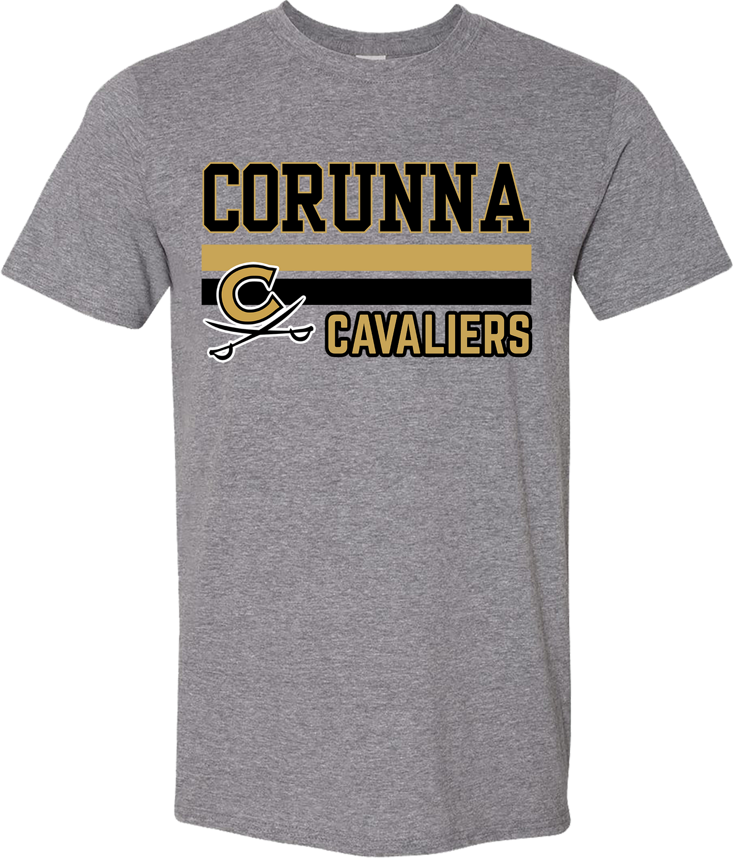 Corunna Youth Football/Cheer Basic Design Unisex Adult and Youth T-Shirts
