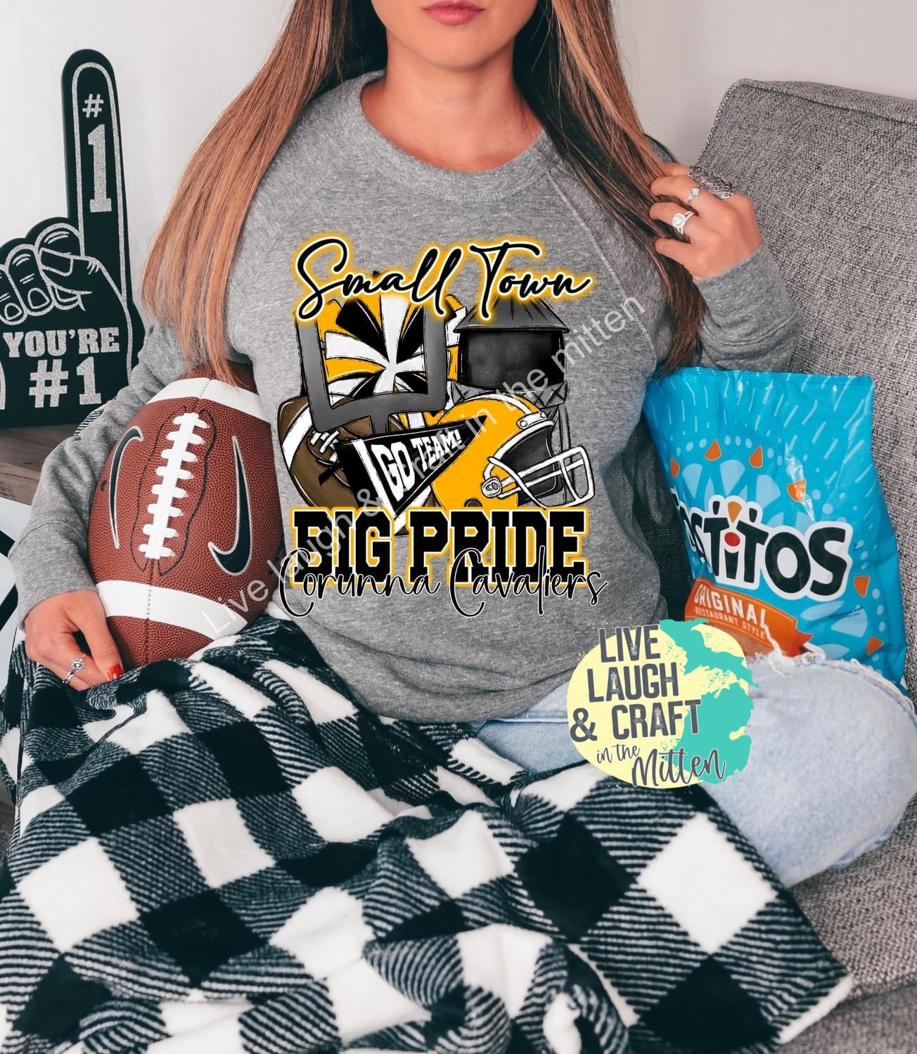 Small Town Big Pride Corunna Cavaliers**See description below