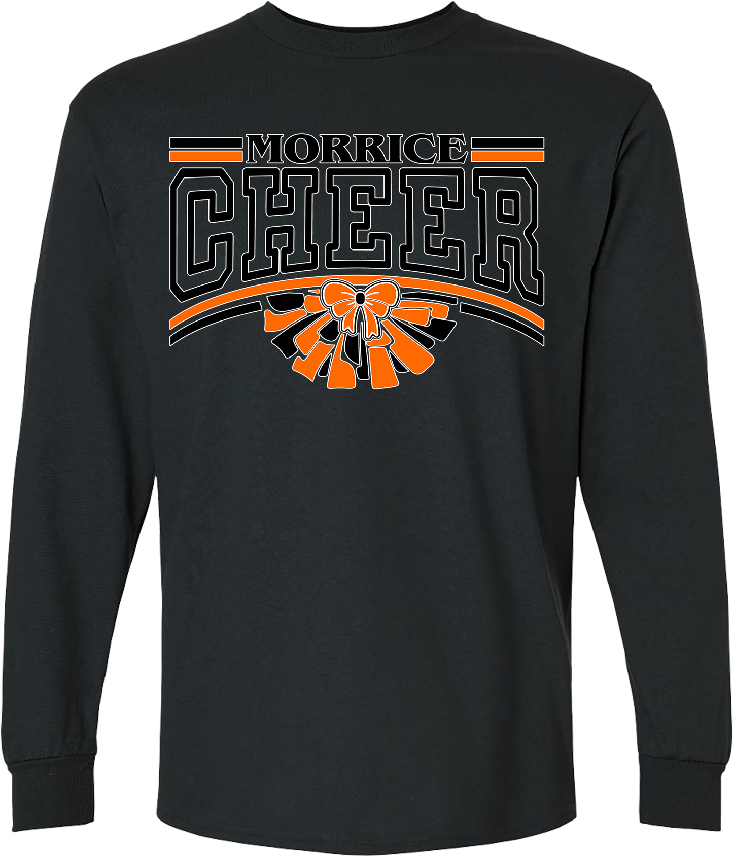 Morrice Youth Cheer Unisex Adult and Youth Long Sleeve T-Shirts