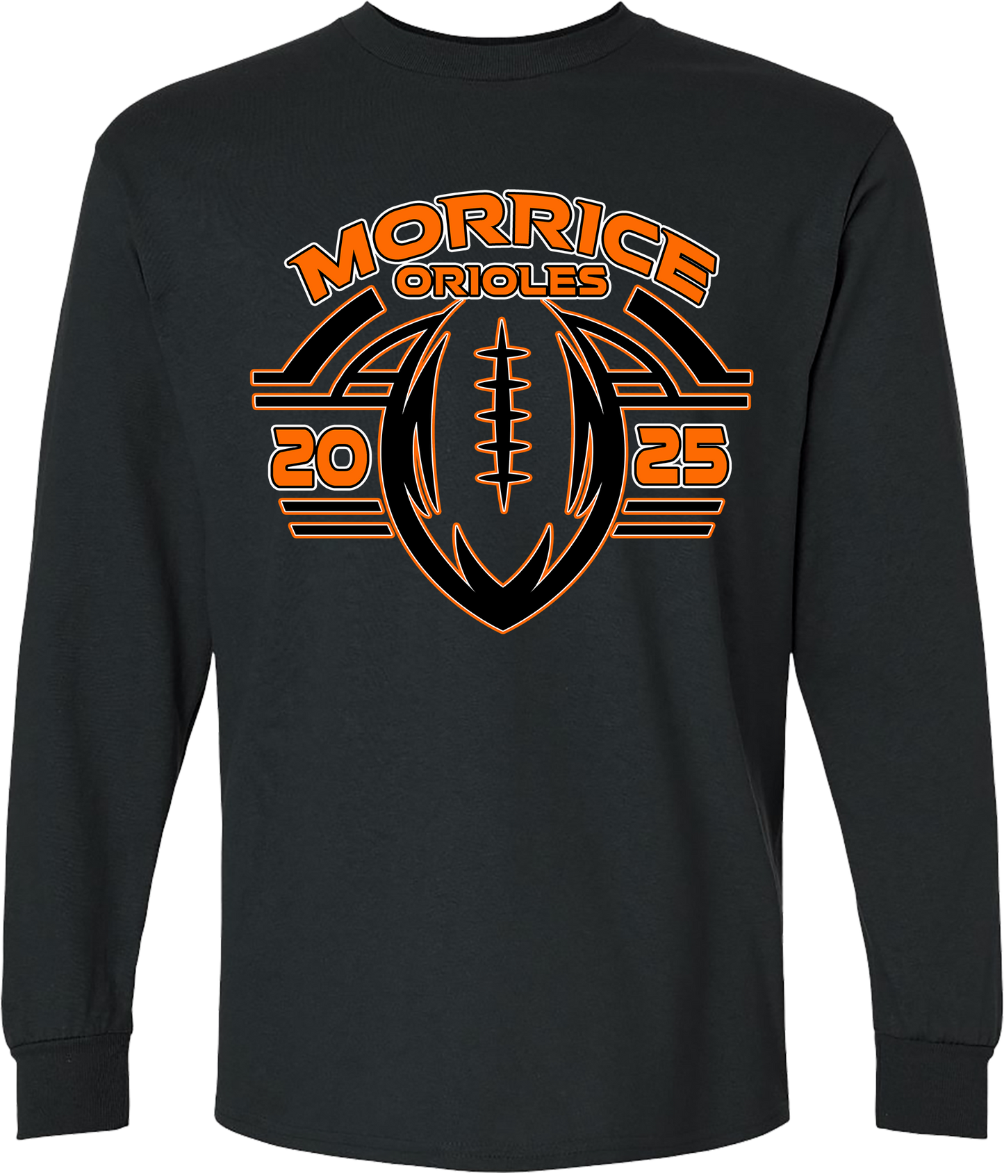 Morrice Youth Football Unisex Adult and Youth Long Sleeve T-Shirts