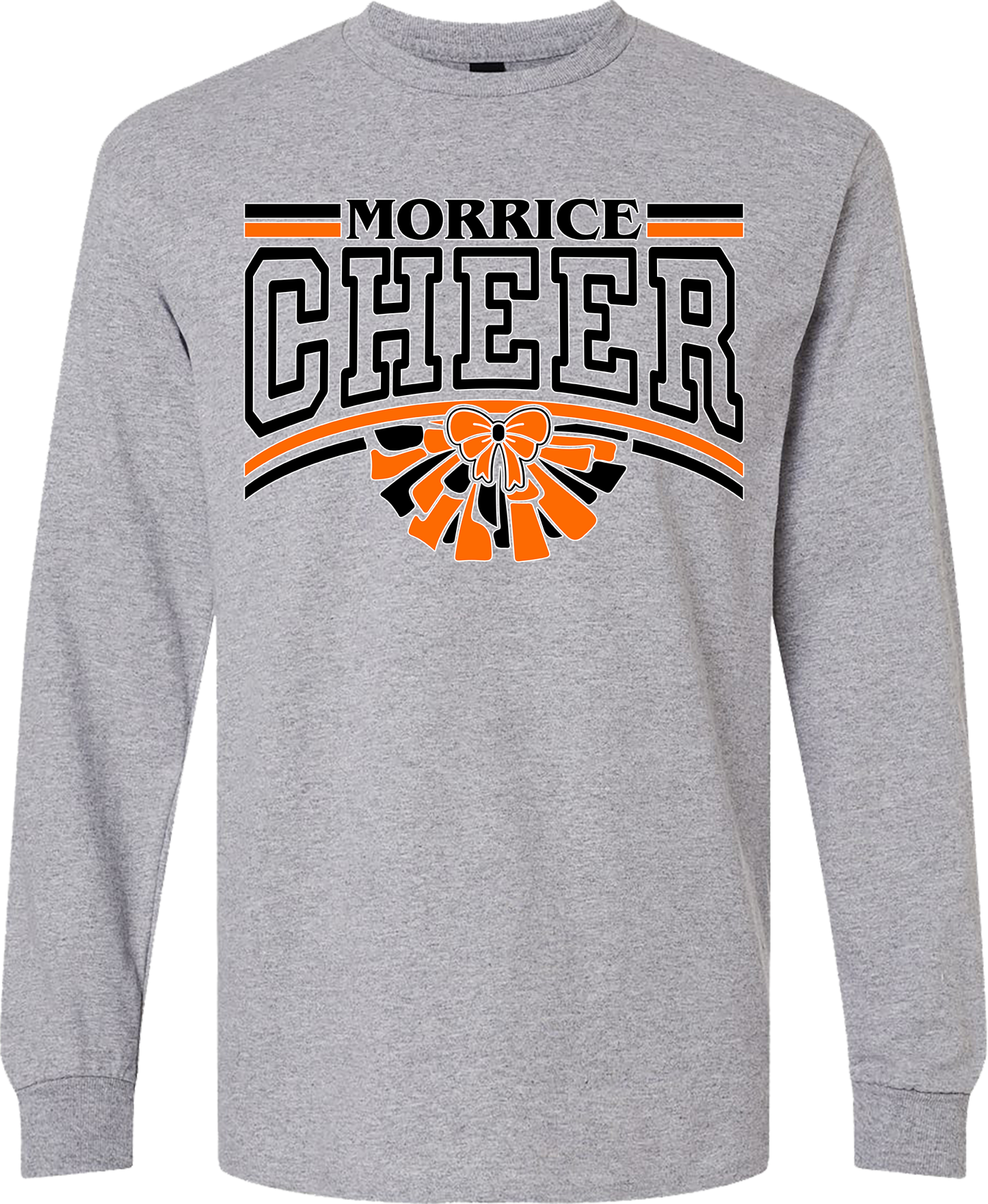 Morrice Youth Cheer Unisex Adult and Youth Long Sleeve T-Shirts