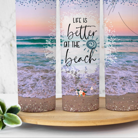 20 oz. Life Is Better at the Beach Tumbler