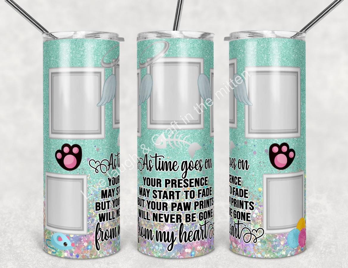 20 oz. Pet Memorial Photo Tumbler**email photos