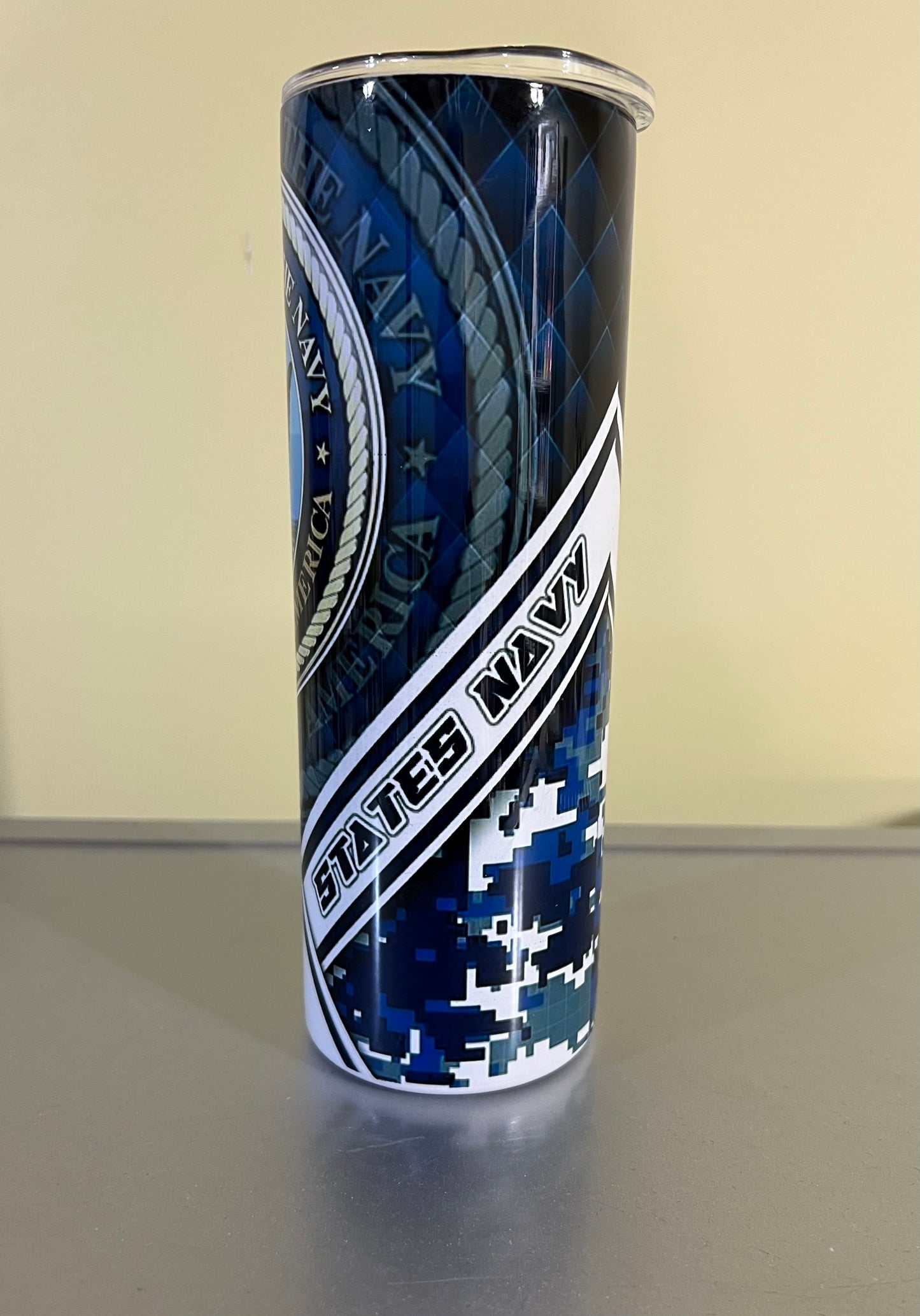 20 oz. Stainless Steel Tumbler Navy