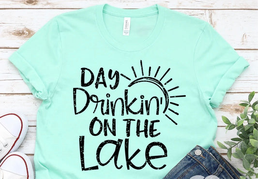 Day drinking on the lake