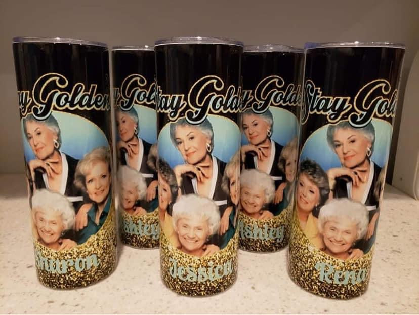 20 oz. Stay Golden Tumbler