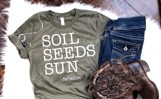 Soil Seeds and Sun