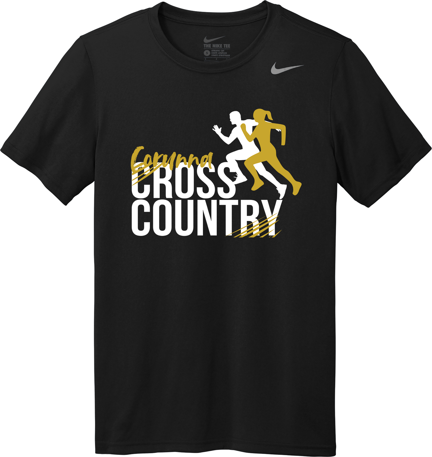 Corunna Cross Country Unisex Nike Black T-Shirt