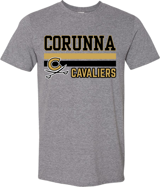 Corunna Youth Football/Cheer Basic Design Unisex Adult and Youth T-Shirts