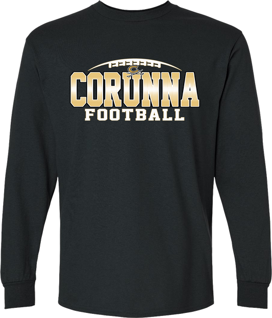 Corunna Youth Football Unisex Adult and Youth Long Sleeve T-Shirts