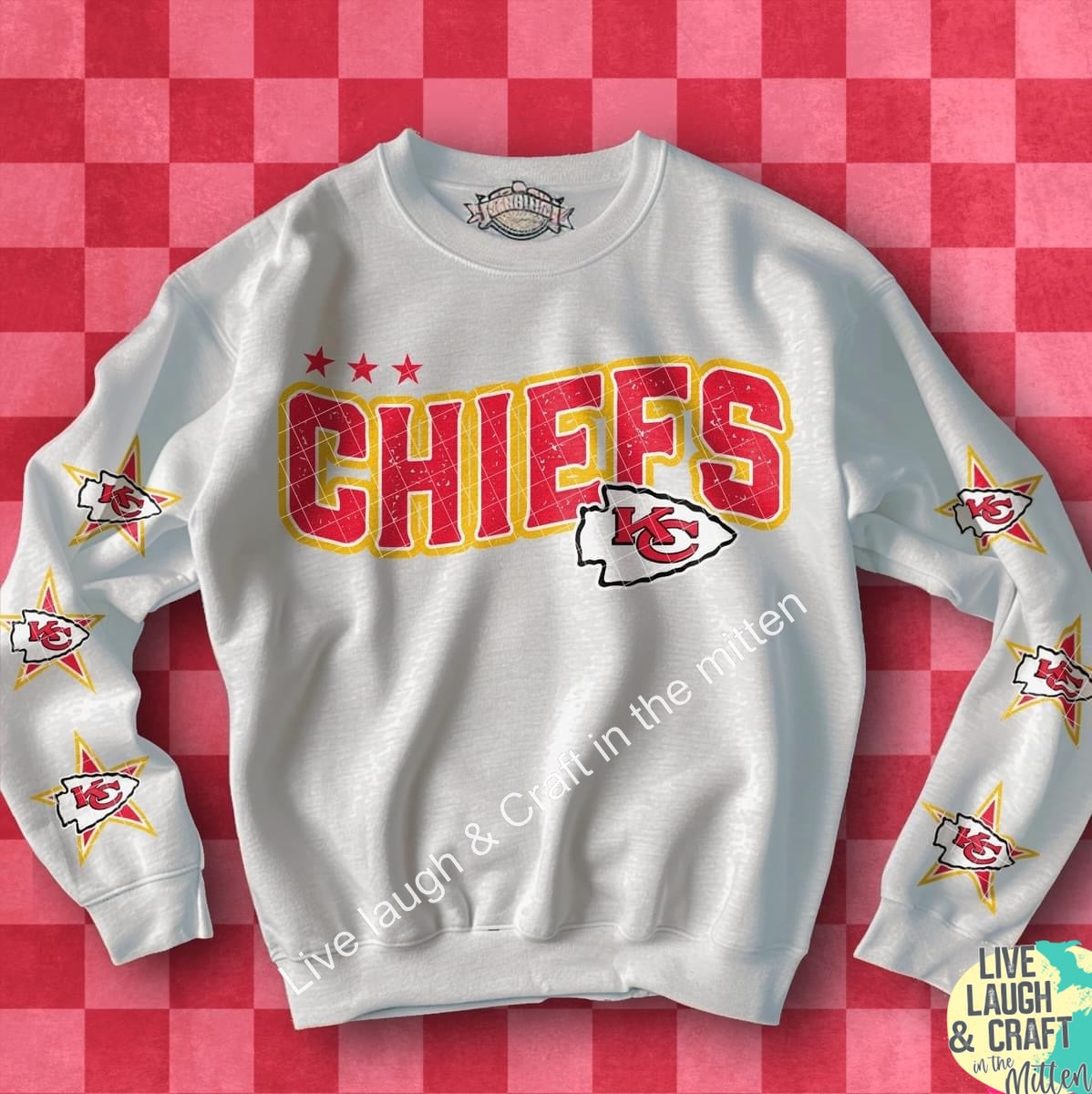 KC Sweatshirt with Sleeve Design