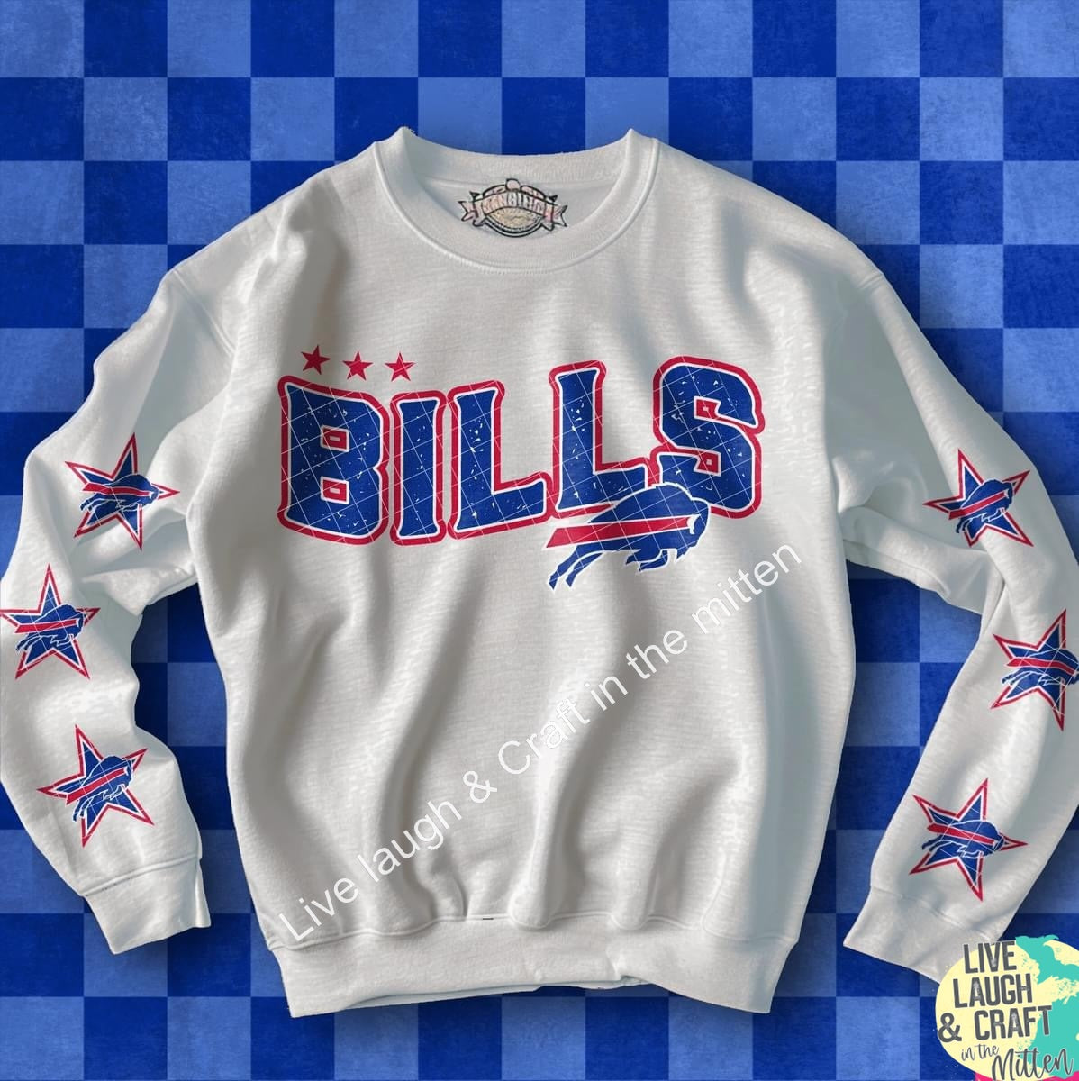 Bills Sweatshirt with Sleeve Design