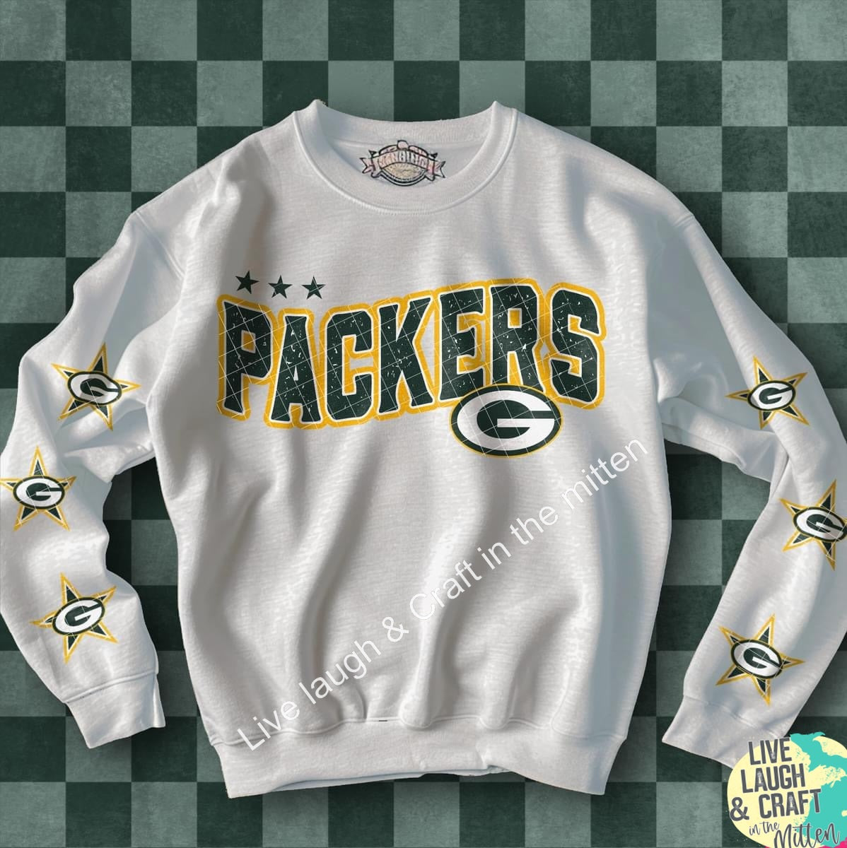 Packers Sweatshirt with Sleeve Design