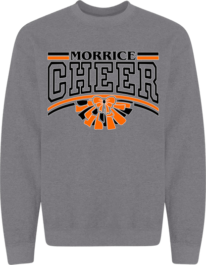 Morrice Youth Cheer Unisex Adult and Youth Crewneck Sweatshirts