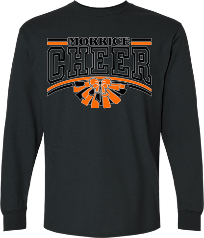 Morrice Youth Cheer Unisex Adult and Youth Long Sleeve T-Shirts