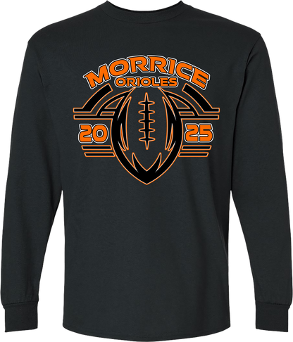Morrice Youth Football Unisex Adult and Youth Long Sleeve T-Shirts