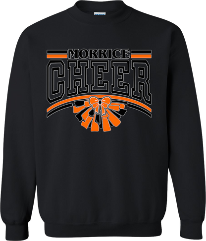 Morrice Youth Cheer Unisex Adult and Youth Crewneck Sweatshirts