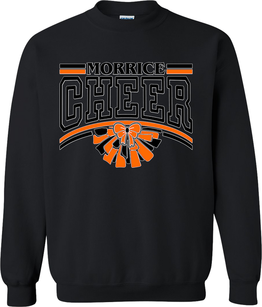 Morrice Youth Cheer Unisex Adult and Youth Crewneck Sweatshirts