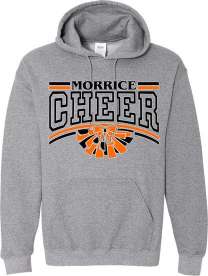 Morrice Youth Cheer Unisex Adult and Youth Hoodie Sweatshirts