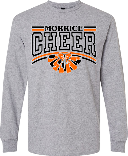Morrice Youth Cheer Unisex Adult and Youth Long Sleeve T-Shirts