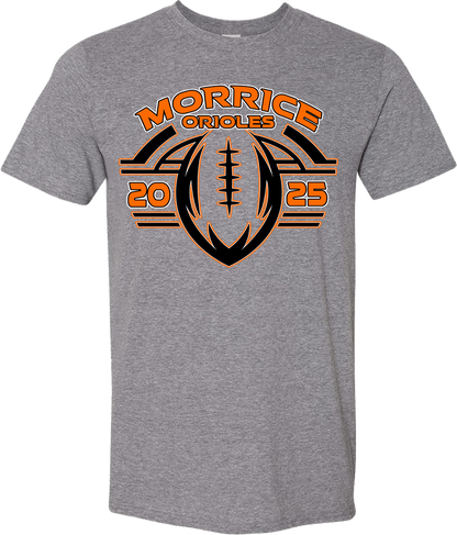 Morrice Youth Football Unisex Adult and Youth T-Shirts