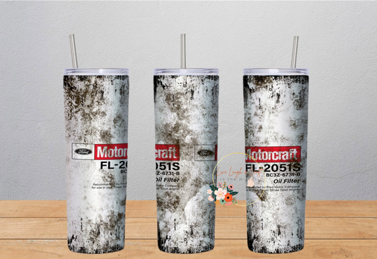 20 OZ. Ford Motorcraft Oil FilterTumbler