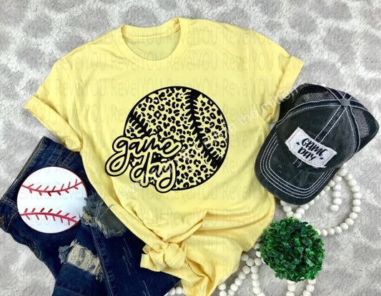 Game Day Baseball Leopard